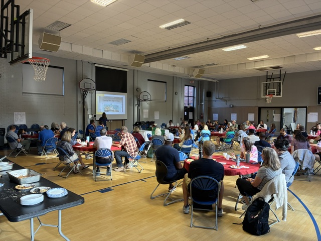 Immaculata Catholic School teacher breakfast provided by the Knights as they prepare for the start of the school year